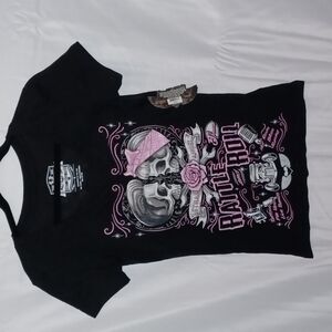 Lethal Angel V-Neck T-Shirt